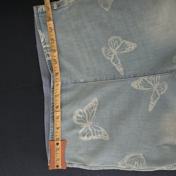 NWOT Junior No Boundaries  Light Blue Denim Bell Bottom Jeans Size M (7-9) - Picture 13 of 16